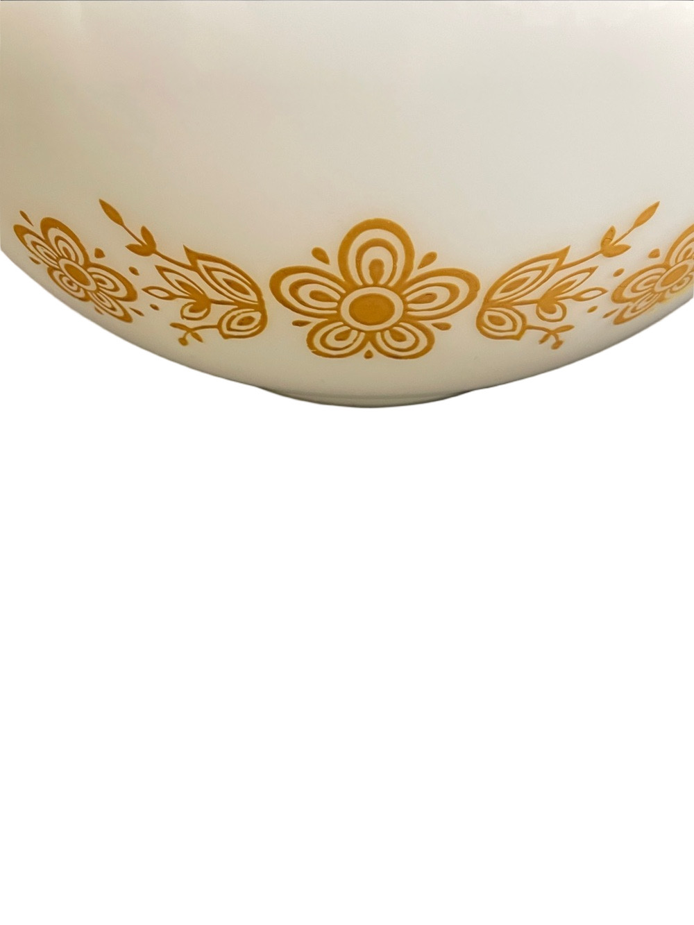 Vintage Pyrex Butterfly Gold Cinderella Bowl #443 2.5 Quart